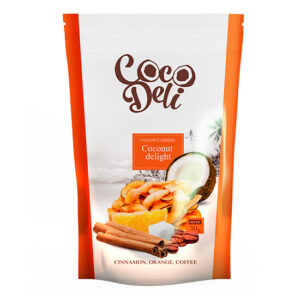 850 1 300x300 - Чіпси кокосові з апельсином, корицею та кавою