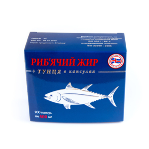 rybij zhir iz tuntsa v kapsulah 300x300 - Риб'ячий жир з тунця в капсулах