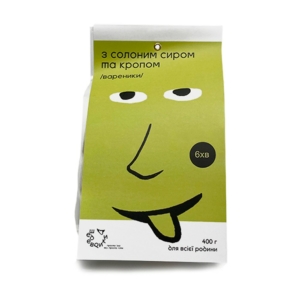 vareniki z solonim sirom ta kropom 400g 0341 300x300 - Вареники з сиром і зеленню